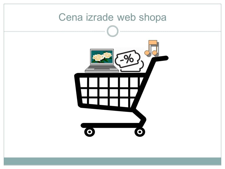 Cena izrade web shopa Cena izrade web shopa